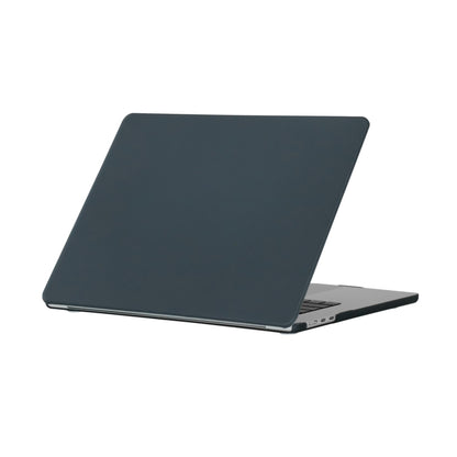 For MacBook Air 15.3 2024 A2941 (M2)/A3114 (M3) Laptop Matte Style Protective Case(Black) - MacBook Air Cases by PMC Jewellery | Online Shopping South Africa | PMC Jewellery | Buy Now Pay Later Mobicred