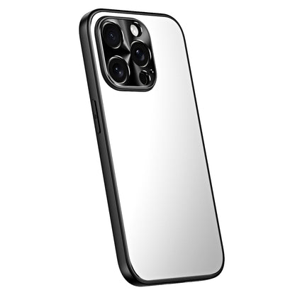 For iPhone 15 Pro R-JUST RJ-61 Electroplating Frosted TPU + PC Phone Case(Silver) - iPhone 15 Pro Cases by R-JUST | Online Shopping South Africa | PMC Jewellery