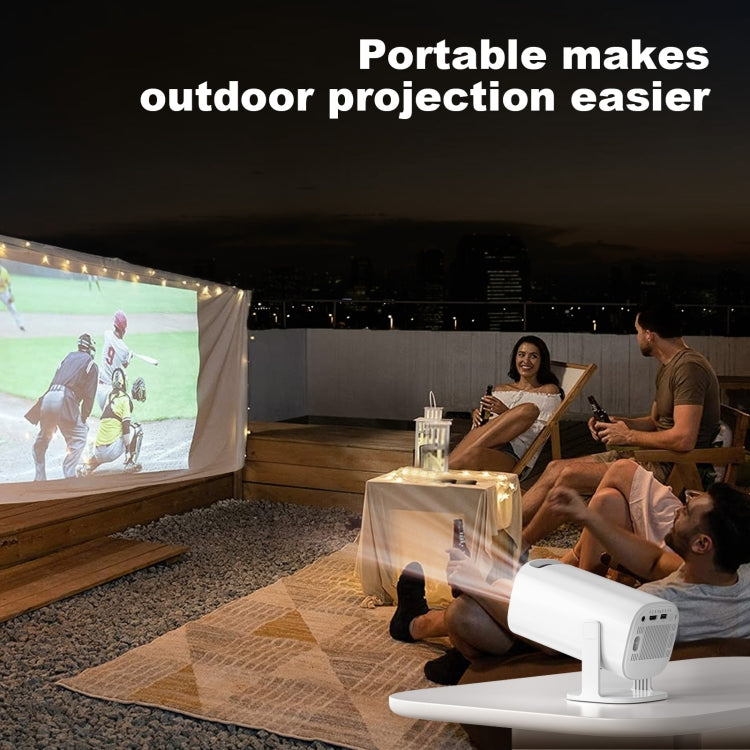 GXMO P30 Android 11 OS HD Portable WiFi Projector, Plug Type:AU Plug(White) - Mini Projector by GXMO | Online Shopping South Africa | PMC Jewellery | Buy Now Pay Later Mobicred