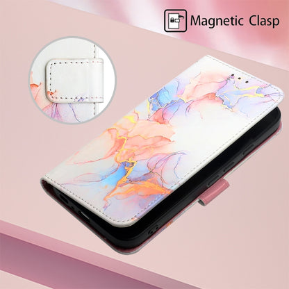 For Google Pixel 9 PT003 Marble Pattern Flip Leather Phone Case(Galaxy Marble White) - Google Cases by PMC Jewellery | Online Shopping South Africa | PMC Jewellery | Buy Now Pay Later Mobicred