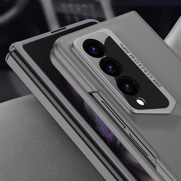 For Samsung Galaxy Z Fold3 GKK Integrated Blade Ultra-thin Full Coverage Phone Case(Grey) - Galaxy Phone Cases by GKK | Online Shopping South Africa | PMC Jewellery | Buy Now Pay Later Mobicred