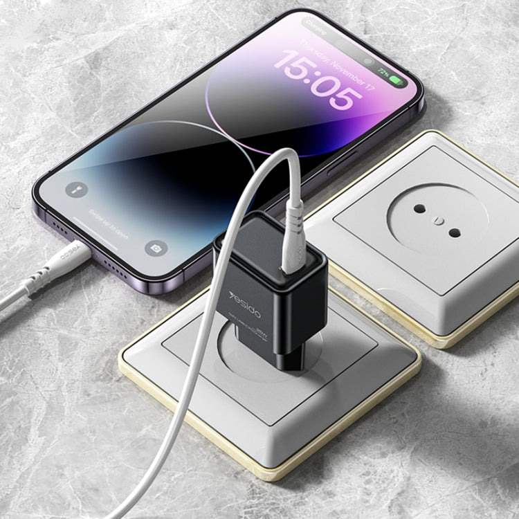 Yesido YC63 PD 30W USB-C/Type-C Interface GaN Fast Charging Charger(EU Plug) - USB Charger by Yesido | Online Shopping South Africa | PMC Jewellery