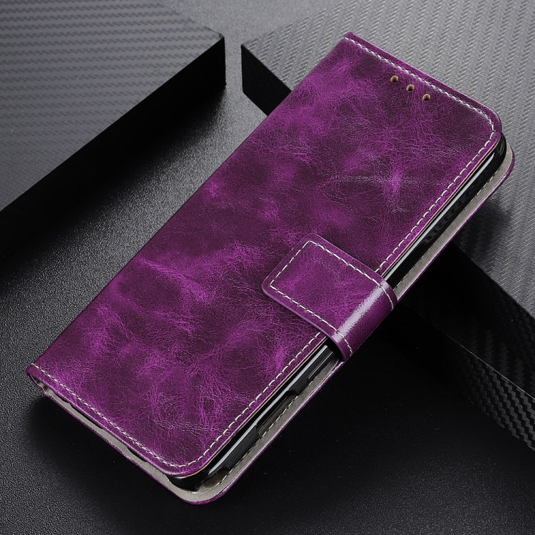 For Google Pixel 9 Pro Retro Crazy Horse Texture Flip Leather Phone Case(Purple) - Google Cases by PMC Jewellery | Online Shopping South Africa | PMC Jewellery | Buy Now Pay Later Mobicred