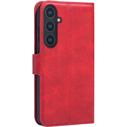 For Samsung Galaxy S24 5G IMAK Count Series Flip Leather Phone Case(Red) - Galaxy S24 5G Cases by imak | Online Shopping South Africa | PMC Jewellery | Buy Now Pay Later Mobicred