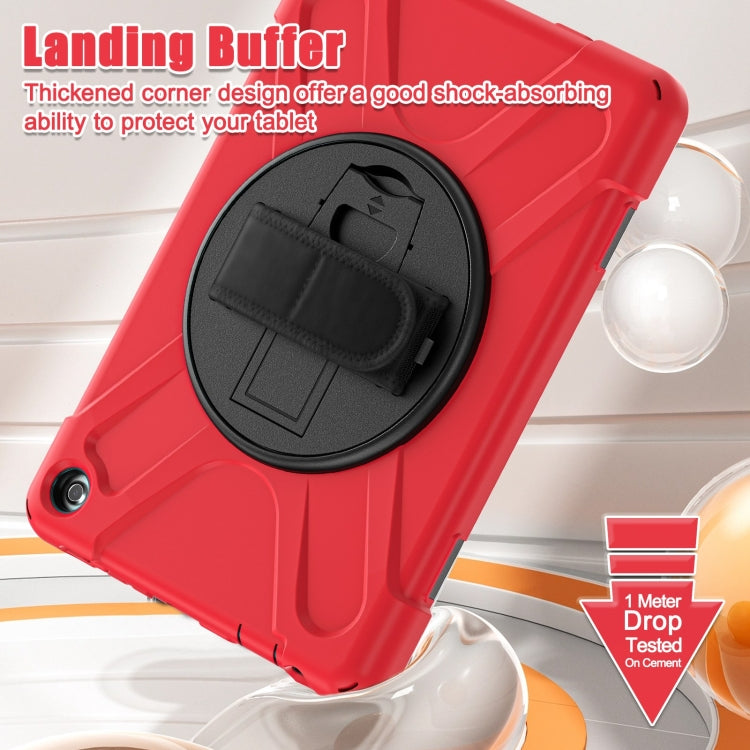 For Amazon Kindle Fire HD10 2023 Silicone Hybrid PC Full Body Tablet Case(Red) - free shipping - PMC TechLife - Order now!