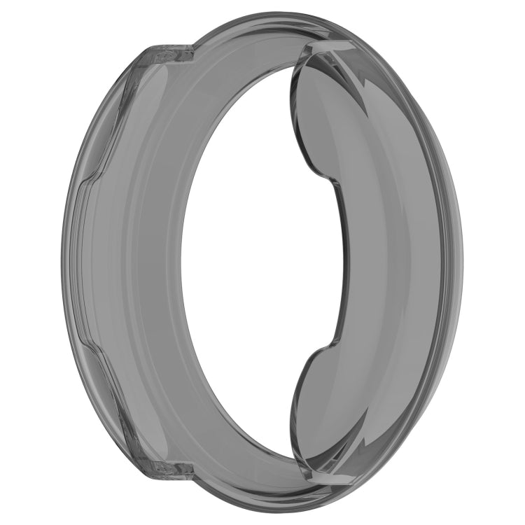 For Garmin Lily 2 Half Pack Hollow TPU Watch Protective Case(Transparent Black) - Watch Cases by PMC Jewellery | Online Shopping South Africa | PMC Jewellery