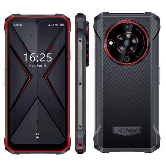 [HK Warehouse] HOTWAV T7 Rugged Phone, 4GB+128GB, 6280mAh, 6.52 inch Android 13 MT8788 Octa Core, Network: 4G, OTG(Red) - Other by HOTWAV | Online Shopping South Africa | PMC Jewellery