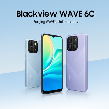 Blackview WAVE 6C, 2GB+32GB, 6.5 inch Android 13 Unisoc SC9863A Octa Core up to 1.6GHz, Network: 4G, OTG(Black) - Blackview by Blackview | Online Shopping South Africa | PMC Jewellery | Buy Now Pay Later Mobicred