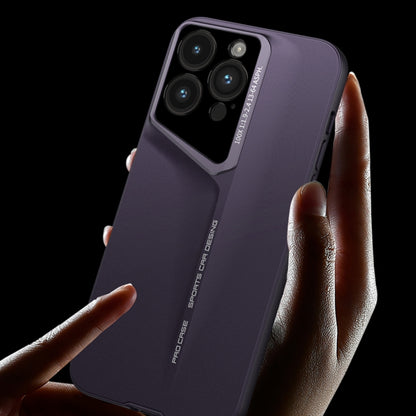 For iPhone 15 Pro GKK Blade Ultra-thin Full Coverage Phone Case(Purple) - iPhone 15 Pro Cases by GKK | Online Shopping South Africa | PMC Jewellery | Buy Now Pay Later Mobicred