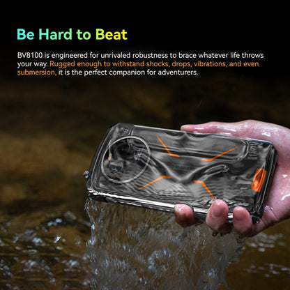 [HK Warehouse] Blackview BV8100 Rugged Phone, 8GB+256GB, 6.5 inch Android 14 MediaTek Helio G99 Octa Core up to 2.2GHz, Network: 4G, NFC, OTG(Orange) - Blackview by Blackview | Online Shopping South Africa | PMC Jewellery