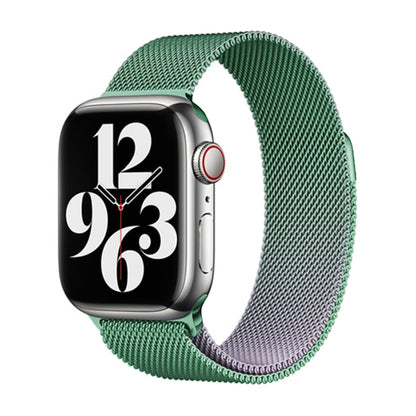 For Apple Watch Series 5 44mm Milan Gradient Loop Magnetic Buckle Watch Band(Light Violet) - Watch Bands by PMC Jewellery | Online Shopping South Africa | PMC Jewellery