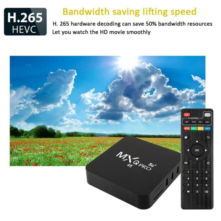 MXQ Pro RK3228A Quad-Core CPU 4K HD Network Set-Top Box, RAM:2GB+16GB(AU Plug) - RK3228A by PMC TechLife | Online Shopping South Africa | PMC TechLife | Buy Now Pay Later Mobicred