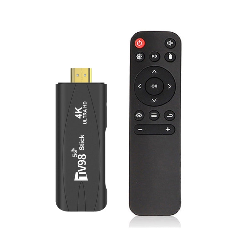 TV98 Rockchip 3228A Quad Core 4K HD Bluetooth Android TV Stick, RAM:4GB+32GB(US Plug) - Android TV Sticks by PMC TechLife | Online Shopping South Africa | PMC TechLife | Buy Now Pay Later Mobicred