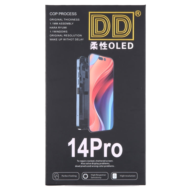 For iPhone 14 Pro Soft DD OLED LCD Screen with Digitizer Full Assembly - LCD Related Parts by PMC Jewellery | Online Shopping South Africa | PMC Jewellery