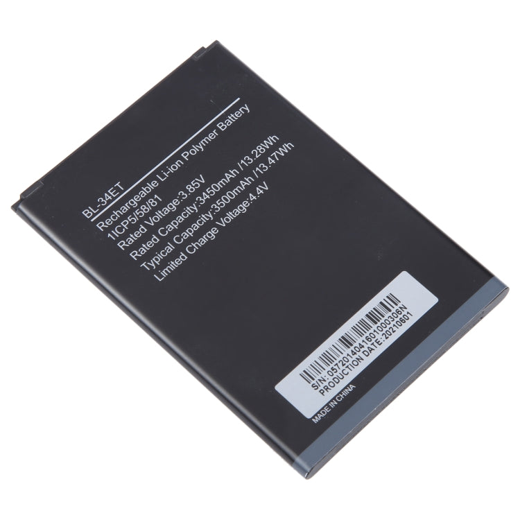 For Tecno Pop 3 BB2 BL-34ET 3500mAh Battery Replacement - Others by PMC Jewellery | Online Shopping South Africa | PMC Jewellery | Buy Now Pay Later Mobicred
