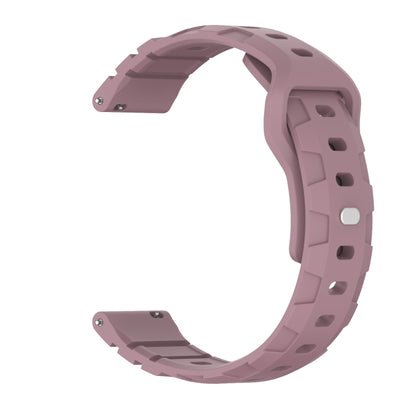 20mm Armor Silicone Watch Band(Dark Purple) - 20mm Bands by PMC Jewellery | Online Shopping South Africa | PMC Jewellery