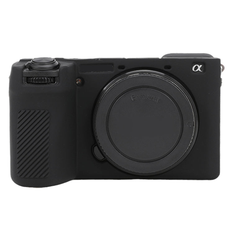 For Sony ILCE-6700 / A6700 Glossy Soft Silicone Protective Case(Black) - Protective Case by PMC TechLife | Online Shopping South Africa | PMC TechLife | Buy Now Pay Later Mobicred