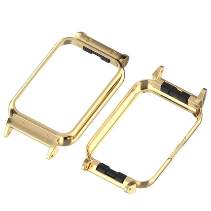 For Samsung Galaxy Fit 3 18mm Metal Frame Watch Protective Case(Gold) - Watch Cases by PMC Jewellery | Online Shopping South Africa | PMC Jewellery