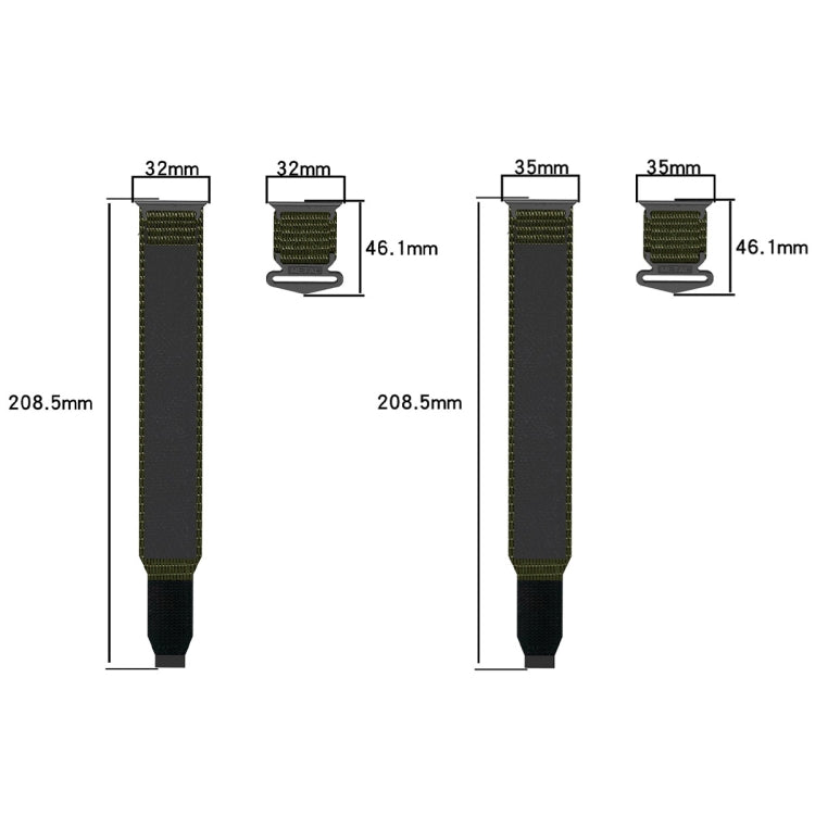 For Apple Watch Series 7 45mm Nylon Hook And Loop Fastener Watch Band(Blue) - free shipping - PMC TechLife - Order now!
