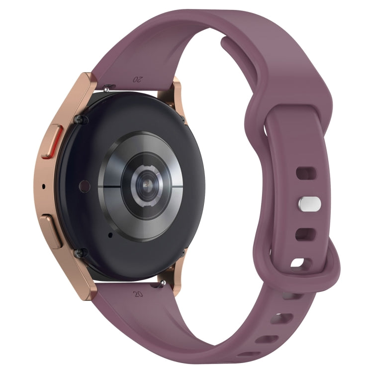 22mm Slim Reverse Buckle Silicone Watch Band(Purple) - 22mm Bands by PMC TechLife | Online Shopping South Africa | PMC TechLife