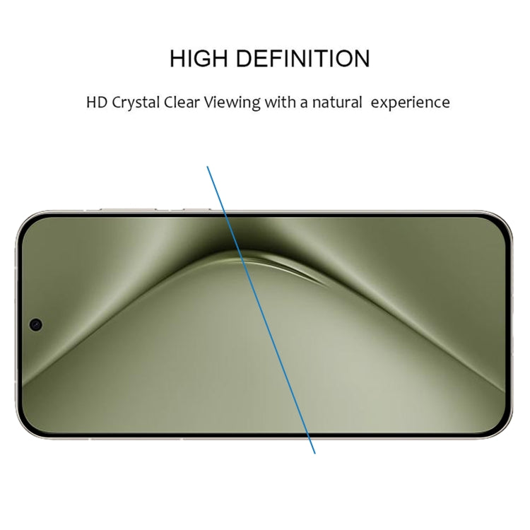 For Huawei Pura 70 Ultra Full Glue 9H HD 3D Curved Edge Tempered Glass Film(Black) - Huawei Tempered Glass by PMC Jewellery | Online Shopping South Africa | PMC Jewellery | Buy Now Pay Later Mobicred