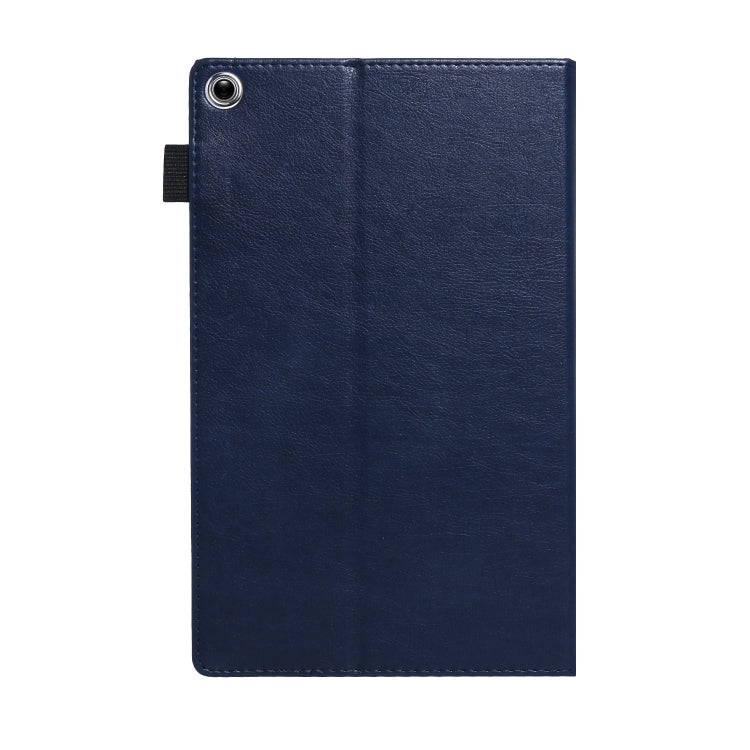 For Amazon Kindle Fire HD10 2017/2019 Extraordinary Series Smart Leather Tablet Case(Royal Blue) - Amazon by PMC TechLife | Online Shopping South Africa | PMC TechLife | Buy Now Pay Later Mobicred