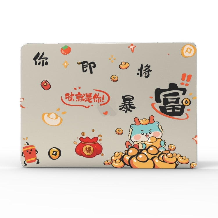 For MacBook 12 inch A1534 UV Printed Pattern Laptop Frosted Protective Case(DDC-1689) - MacBook Cases by PMC Jewellery | Online Shopping South Africa | PMC Jewellery | Buy Now Pay Later Mobicred