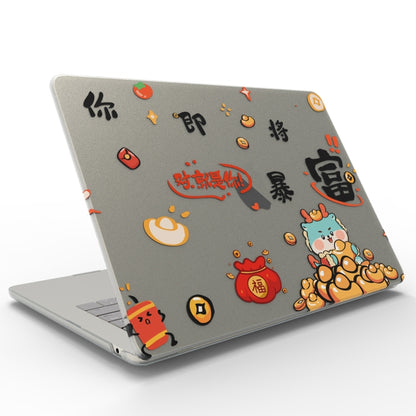 For MacBook Air 13.3 A1466 / A1369 UV Printed Pattern Laptop Frosted Protective Case(DDC-1689) - MacBook Air Cases by PMC Jewellery | Online Shopping South Africa | PMC Jewellery | Buy Now Pay Later Mobicred