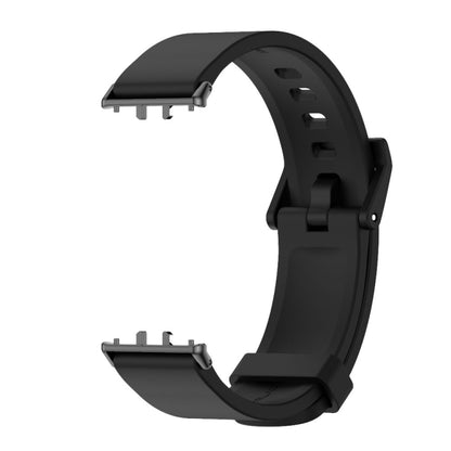 For Samsung Galaxy Fit 3 Mijobs Silicone Watch Band(Black) - Watch Bands by MIJOBS | Online Shopping South Africa | PMC Jewellery