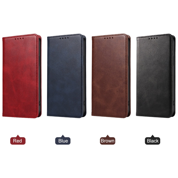 For Honor Magic6 Pro Magnetic Closure Leather Phone Case(Brown) - Honor Cases by PMC Jewellery | Online Shopping South Africa | PMC Jewellery | Buy Now Pay Later Mobicred