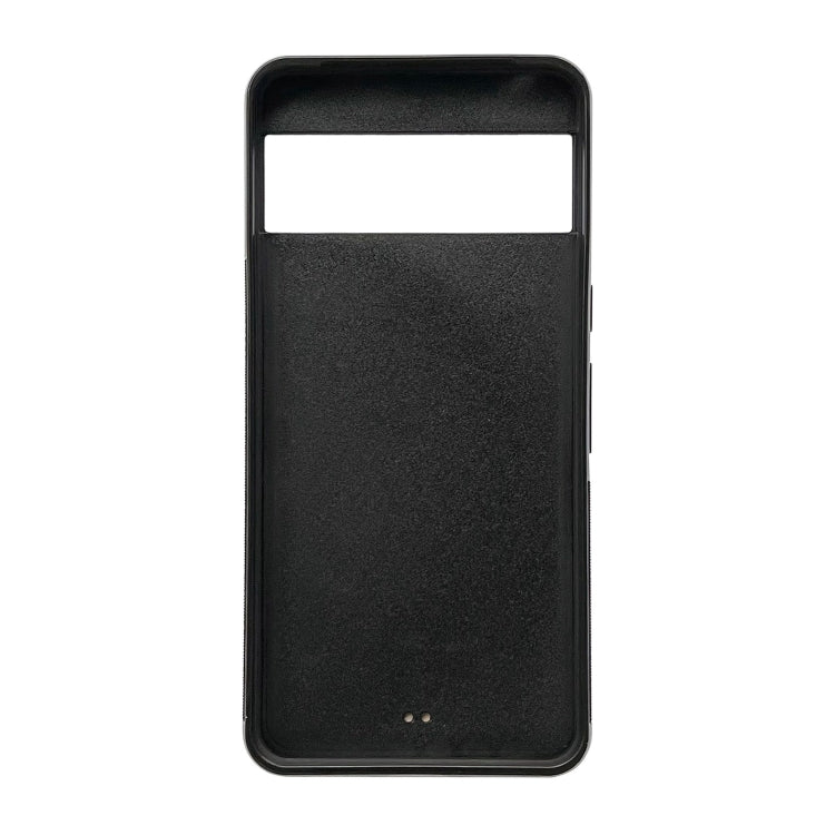 For Google Pixel 9 / Pixel 9 Pro Cowhide Texture Back Cover Phone Case(Black) - Google Cases by PMC TechLife | Online Shopping South Africa | PMC TechLife | Buy Now Pay Later Mobicred