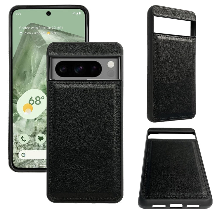 For Google Pixel 9 / Pixel 9 Pro Multifunctional 7-Card Wallet Leather Phone Case(Black) - Google Cases by PMC Jewellery | Online Shopping South Africa | PMC Jewellery | Buy Now Pay Later Mobicred