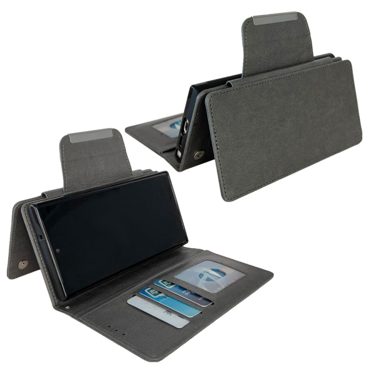 For Google Pixel 6 Multifunctional 7-Card Wallet Leather Phone Case(Grey) - Google Cases by PMC TechLife | Online Shopping South Africa | PMC TechLife | Buy Now Pay Later Mobicred