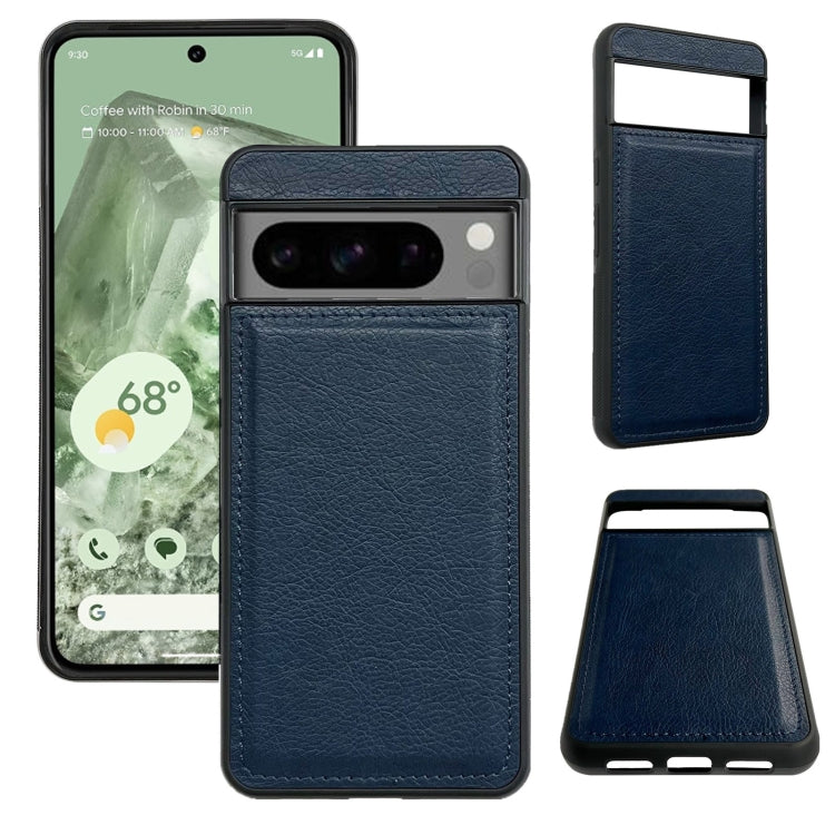 For Google Pixel 6 Multifunctional 7-Card Wallet Leather Phone Case(Royal Blue) - Google Cases by PMC TechLife | Online Shopping South Africa | PMC TechLife | Buy Now Pay Later Mobicred