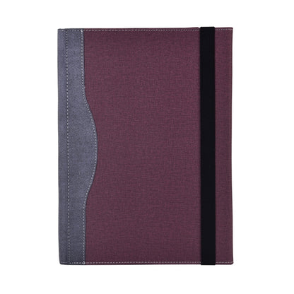 For Lenovo ThinkPad X1 Yoga Gen 7 14 inch Cloth Texture Laptop Leather Protective Case(Wine Red) - Other by PMC Jewellery | Online Shopping South Africa | PMC Jewellery | Buy Now Pay Later Mobicred