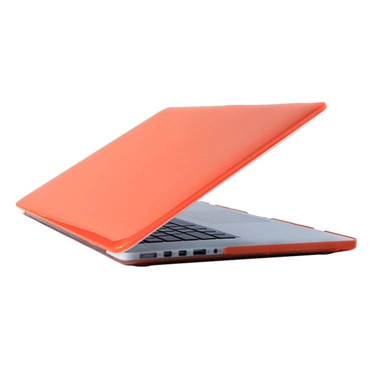 For MacBook Air 13.3 inch A2179 (2020) Laptop Crystal PC Protective Case(Orange) - MacBook Air Cases by PMC Jewellery | Online Shopping South Africa | PMC Jewellery | Buy Now Pay Later Mobicred