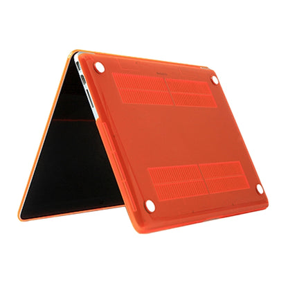 For MacBook Air 13.3 inch A2179 (2020) Laptop Crystal PC Protective Case(Orange) - MacBook Air Cases by PMC Jewellery | Online Shopping South Africa | PMC Jewellery | Buy Now Pay Later Mobicred