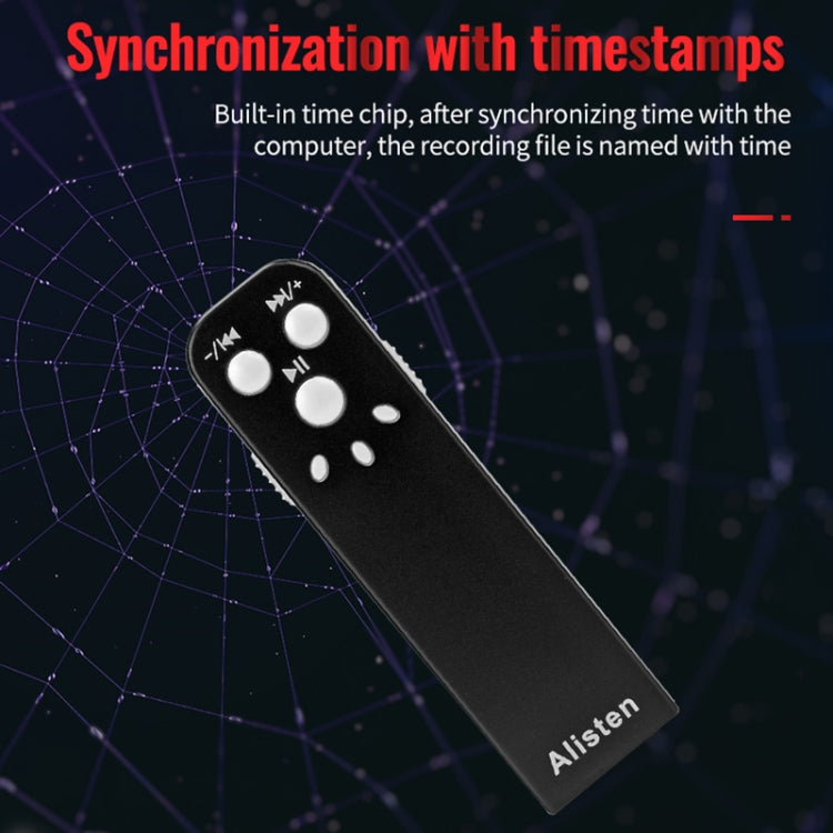 JNN J1 Mini Smart HD Noise Cancelling Voice Recorder, Memory:4GB(Black) - Recording Pen by JNN | Online Shopping South Africa | PMC TechLife | Buy Now Pay Later Mobicred