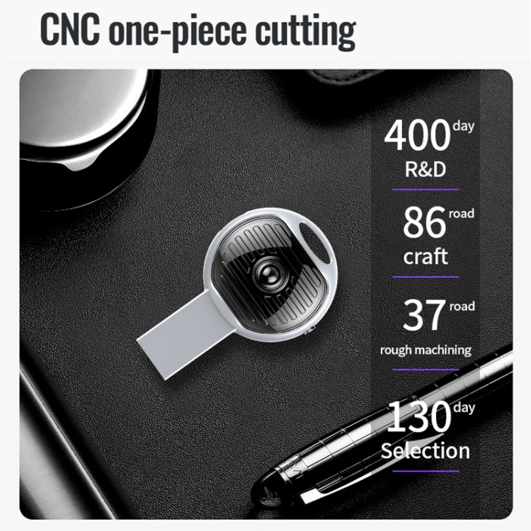 JNN S13 Zinc Alloy U-disk Voice Recorder, Memory:16GB(Silver) - free shipping - PMC TechLife - Order now!