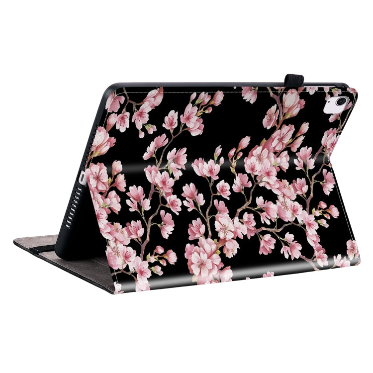 For iPad Air 13 2025 / 2024 Crystal Texture Painted Leather Smart Tablet Case(Plum Bossom) - iPad Air 13 2025 / 2024 Cases by PMC TechLife | Online Shopping South Africa | PMC TechLife | Buy Now Pay Later Mobicred