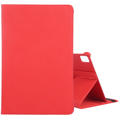 For iPad Pro 13 2024 360 Degree Rotation Litchi Texture Leather Tablet Case with Holder(Red) - iPad Pro 13 2024 Cases by PMC Jewellery | Online Shopping South Africa | PMC Jewellery | Buy Now Pay Later Mobicred