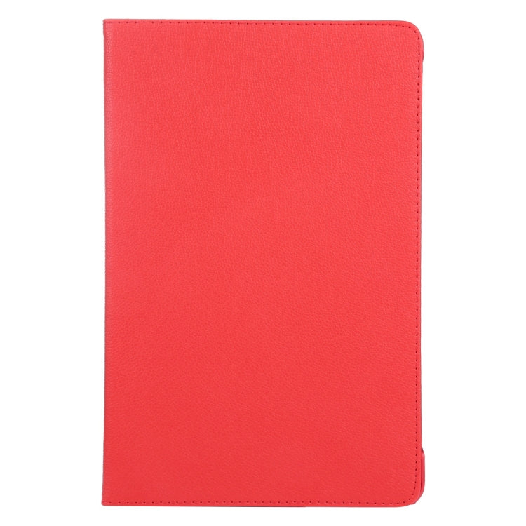 For iPad Pro 13 2024 360 Degree Rotation Litchi Texture Leather Tablet Case with Holder(Red) - iPad Pro 13 2024 Cases by PMC Jewellery | Online Shopping South Africa | PMC Jewellery | Buy Now Pay Later Mobicred