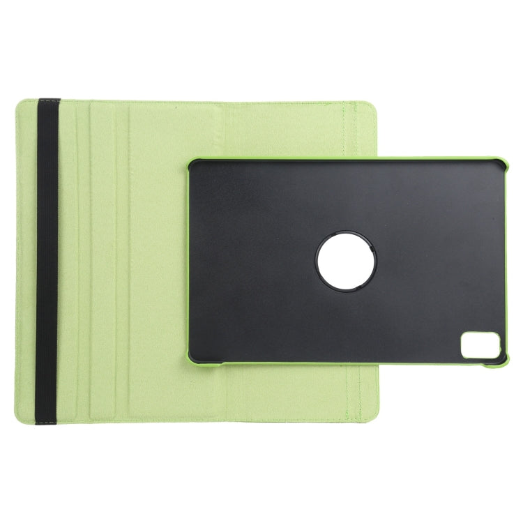 For iPad Pro 13 2024 360 Degree Rotation Litchi Texture Leather Tablet Case with Holder(Green) - iPad Pro 13 2024 Cases by PMC TechLife | Online Shopping South Africa | PMC TechLife | Buy Now Pay Later Mobicred