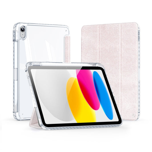 For iPad 10th Gen 10.9 2022 DUX DUCIS Unid Series PU+TPU Smart Tablet Case(Pink) - iPad 2025 / 2022 Cases by DUX DUCIS | Online Shopping South Africa | PMC Jewellery | Buy Now Pay Later Mobicred