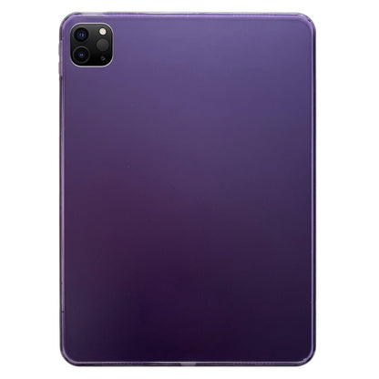 For iPad Air 13 2024 / Pro 12.9 2022  Skin-feeling Crystal Clear Acrylic Tablet Case(Purple) - iPad Pro 12.9 (2022/2021) Cases by PMC Jewellery | Online Shopping South Africa | PMC Jewellery | Buy Now Pay Later Mobicred