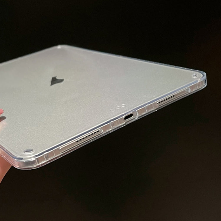 For iPad Pro 13 2024 Suck Pen Clear Acrylic Tablet Case(Transparent) - iPad Pro 13 2024 Cases by PMC TechLife | Online Shopping South Africa | PMC TechLife | Buy Now Pay Later Mobicred