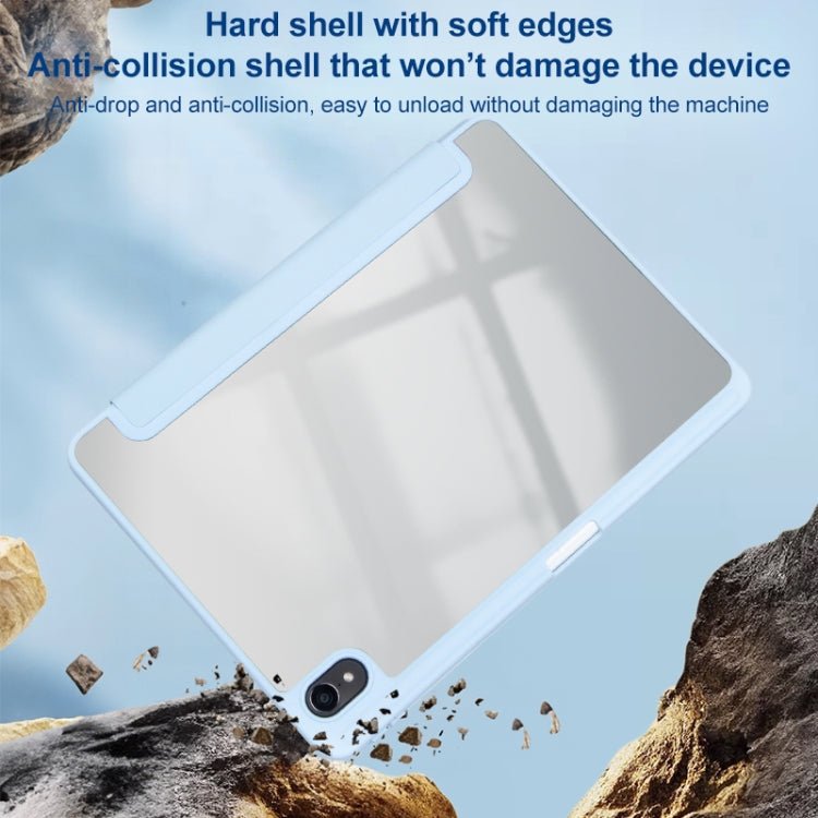 For Huawei MatePad Pro 11 2022 / 2024 Clear Acrylic Deformation Leather Tablet Case(Black) - Huawei by PMC Jewellery | Online Shopping South Africa | PMC Jewellery | Buy Now Pay Later Mobicred