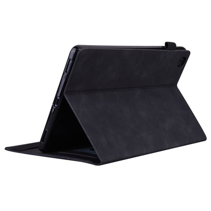 For iPad Pro 13 2024 Splicing Shockproof Leather Tablet Case(Black) - iPad Pro 13 2024 Cases by PMC Jewellery | Online Shopping South Africa | PMC Jewellery | Buy Now Pay Later Mobicred