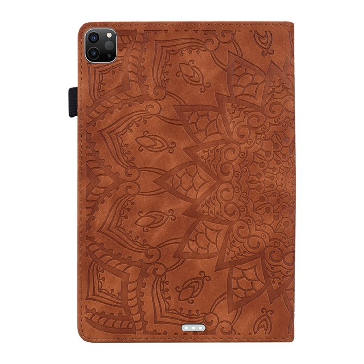 For iPad Pro 13 2024 Calf Texture Embossed Leather Tablet Case(Brown) - iPad Pro 13 2024 Cases by PMC Jewellery | Online Shopping South Africa | PMC Jewellery | Buy Now Pay Later Mobicred