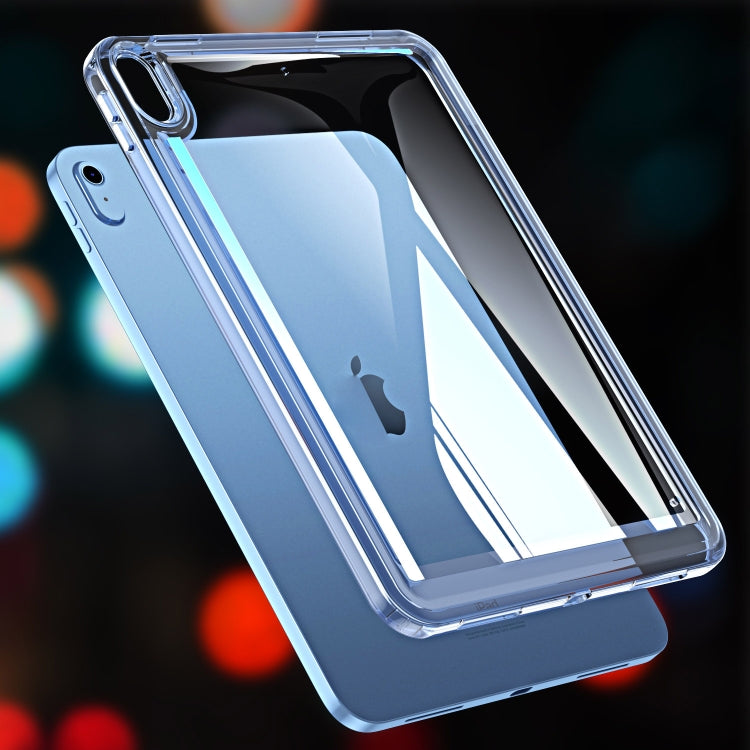 For iPad Air 11 2025 / 2024 Transparent Acrylic Tablet Case(Blue) - iPad Air 11 2025 / 2024 Cases by PMC TechLife | Online Shopping South Africa | PMC TechLife | Buy Now Pay Later Mobicred